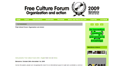 Desktop Screenshot of 2009.fcforum.net