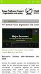 Mobile Screenshot of 2009.fcforum.net